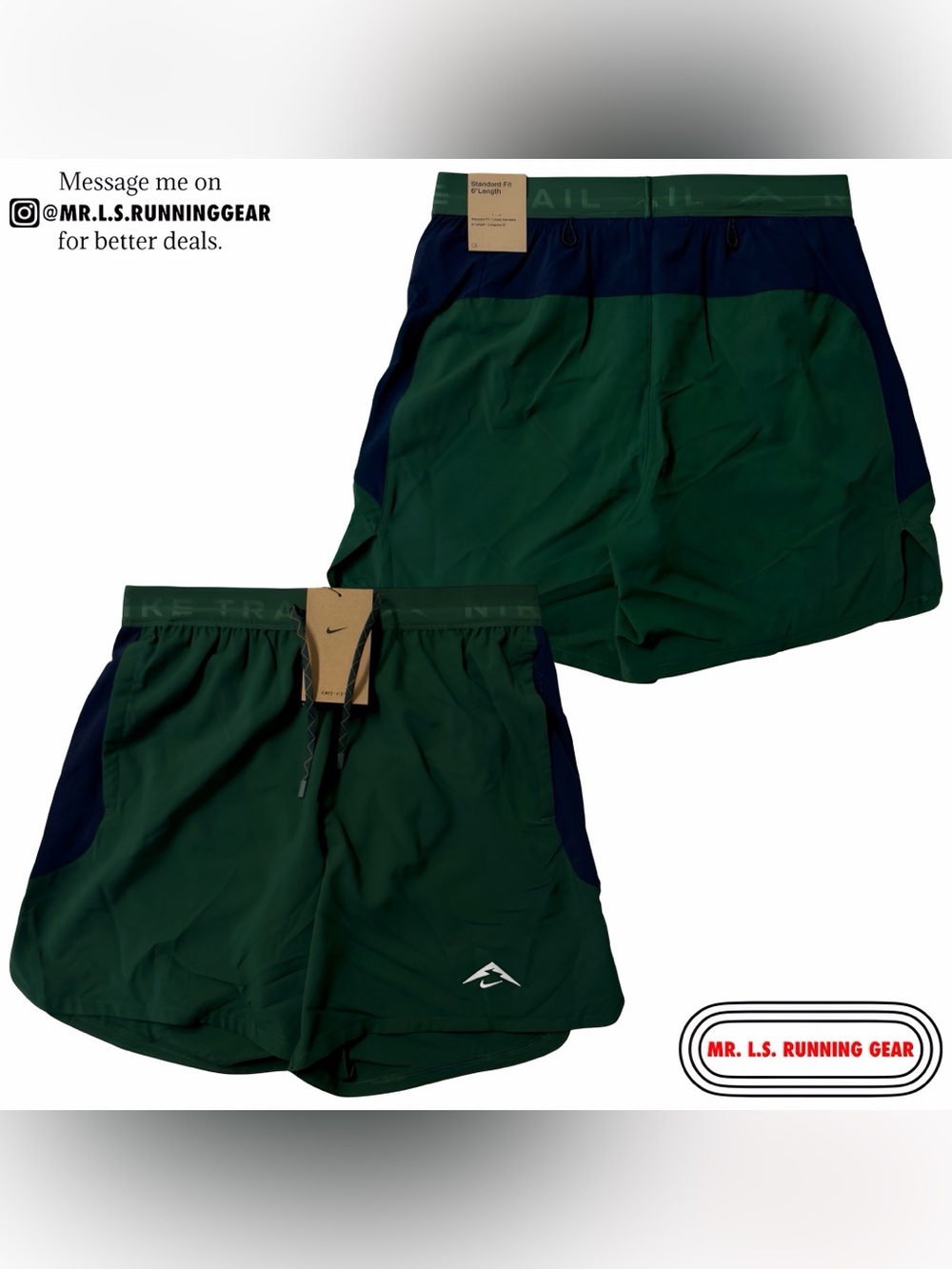 Nike Trail Dri-FIT 6 in. Brief-Lined Running Shorts HJ3574-323
